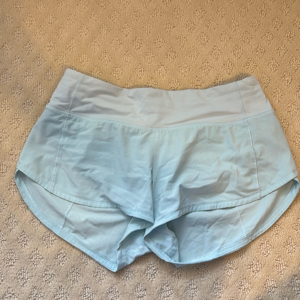 Lululemon speed up shorts size 2